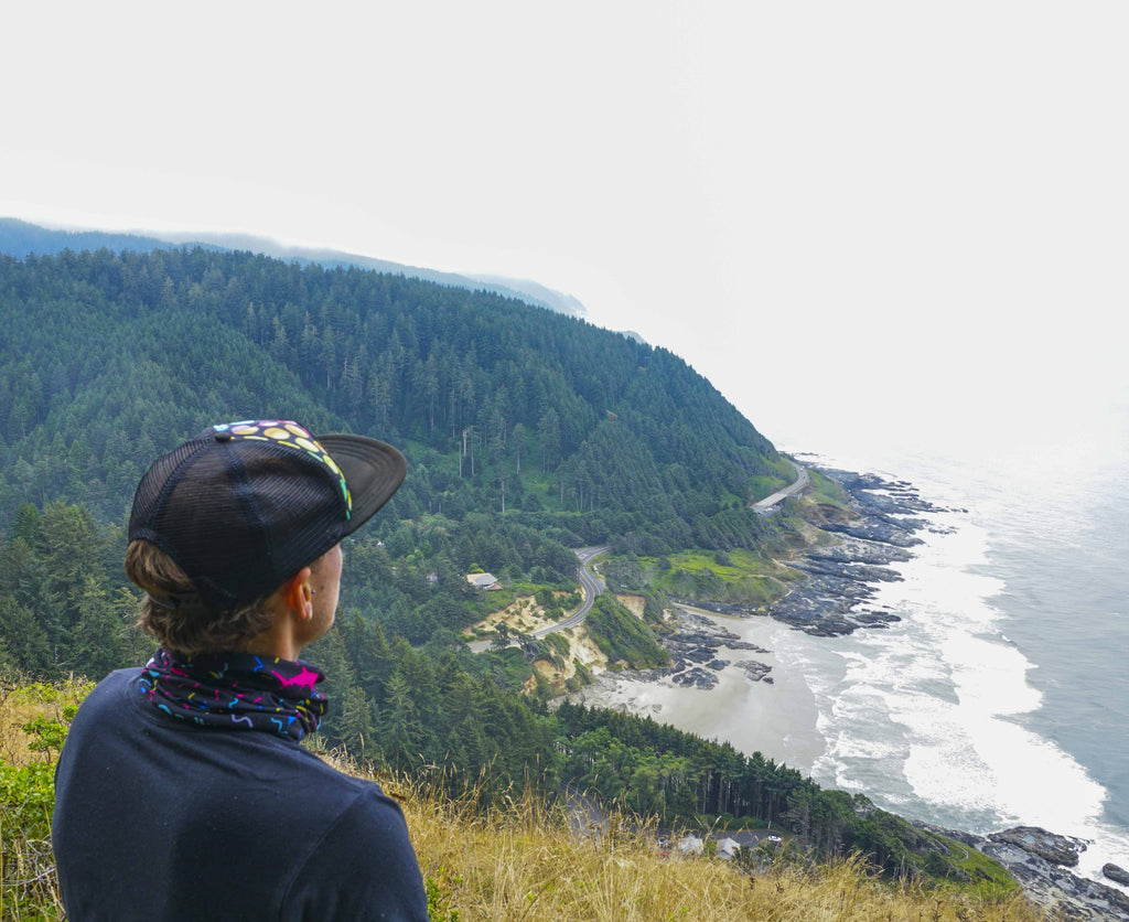 Cape Perpetua lookout on the Oregon coast!